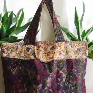 Floral Multicolor Tote Bag